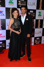 Ankita Lokhande, Sushant Singh Rajput at zee cine awards 2016 on 20th Feb 2016